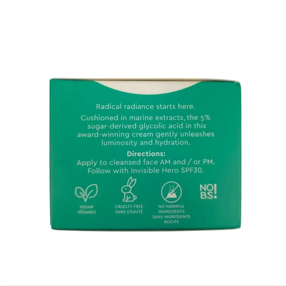 Clark's Botanicals Smoothing Marine Cream With Glycolic Acid And Firming Ateloco
